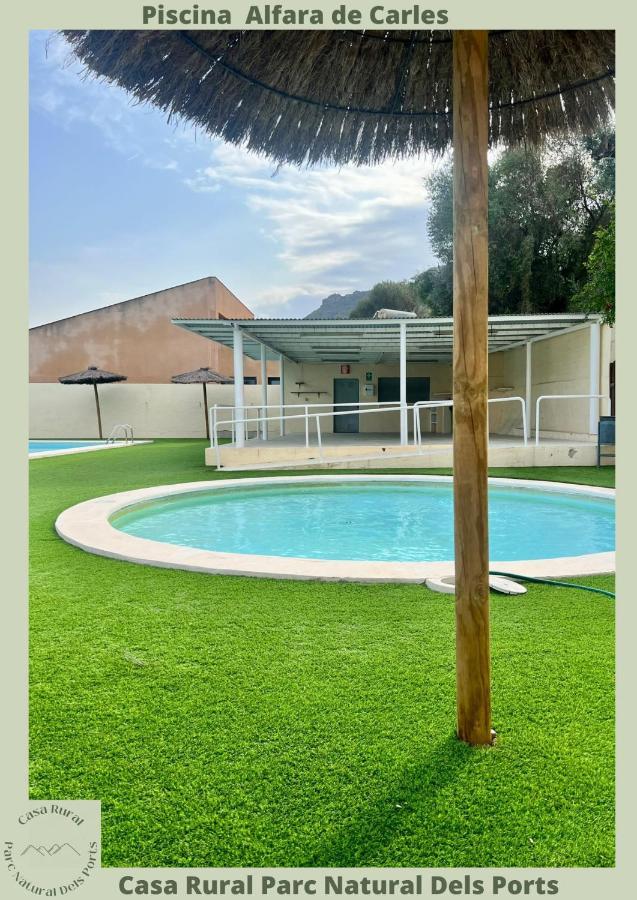 Casa Rural Parc Natural Dels Ports Alfara de Carles Buitenkant foto
