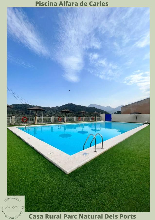 Casa Rural Parc Natural Dels Ports Alfara de Carles Buitenkant foto